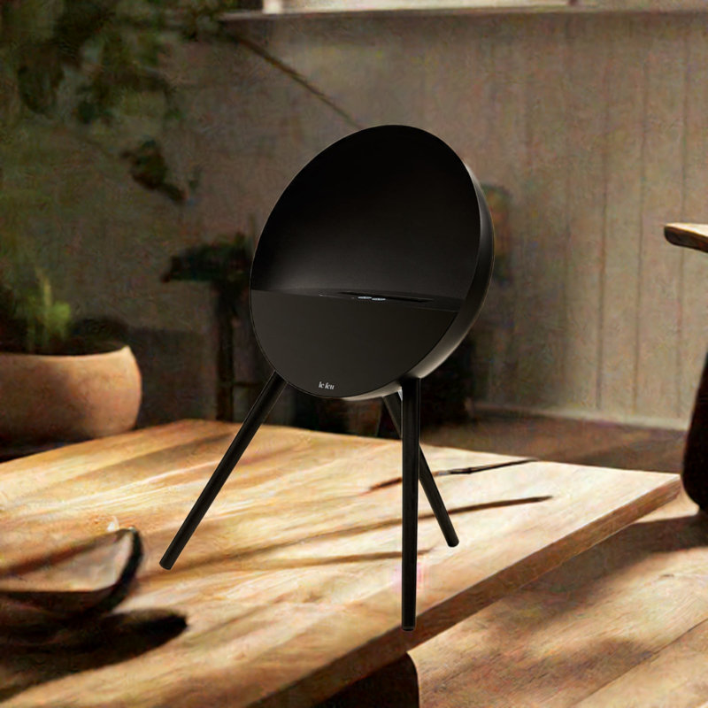 EYE Le Feu 58cm W Black Bio-Ethanol Fireplace with 10237 BTU