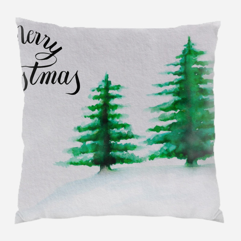 Coussin de noël Ossu, Microsuède, Intérieur