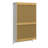 Illyria 2-Shelf Double Clothing Rod Closet Tower-1848488671