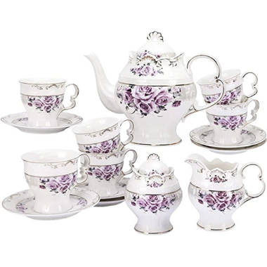 Thun 1794 A.s. 40.58oz. Floral Teapot Set