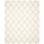 Tapis géométrique tissé à la main en laine / viscose / coton Rodgers-304441280