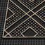 Havana Non-Slip Geometric Outdoor Doormat