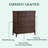Vivienne Easy Assembly Solid Wood Spindle 5-Drawer Dresser-1592827494