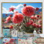 Carnations Field Vibrant II, reproduction d'art sur toile-1151642612-1151642614