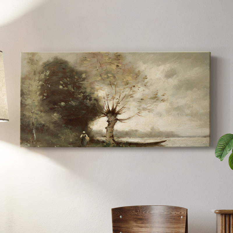 Landscape Series-MLXXIII- Gallery Wrapped Canvas -Ready to Hang, 16" H x 32" W