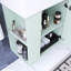 Meuble-lavabo flottant moderne 21,6 po avec lavabo en céramique-1857342473