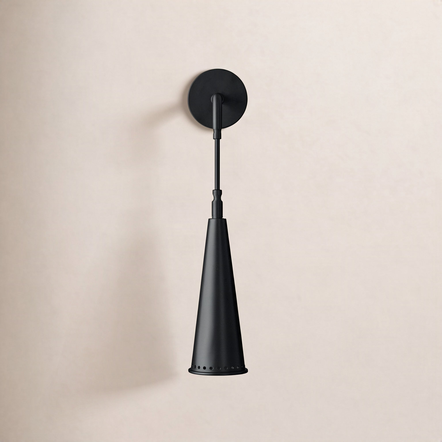 Darla Single Light Dimmable Wall Sconce, Old Bronze