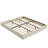 Full Platform Bed Frame, Fluted Wood Bed, Low-Profile Minimalist Design, Noise-Free, Easy Assembly, No Box Spring Needed-1525306937-1525306936