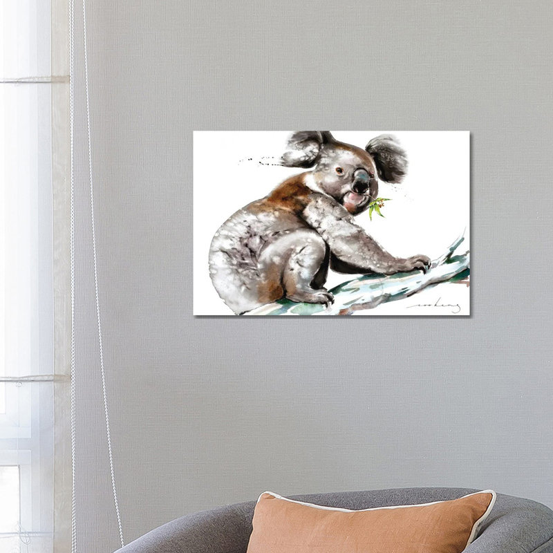 Koala Munch by Soo Beng Lim - Wrapped Canvas Print, 66.04 cm H x 45.72 cm W