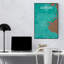 «Dublin City Map», impression de luxe-1011097072-1011097097