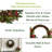 Faux Mixed Assortment Twig 22'' Wreath