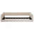 Upholstery Daybed And Side Storage Pocket,Beige