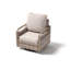 Chaise de patio pivotante avec coussins Corion