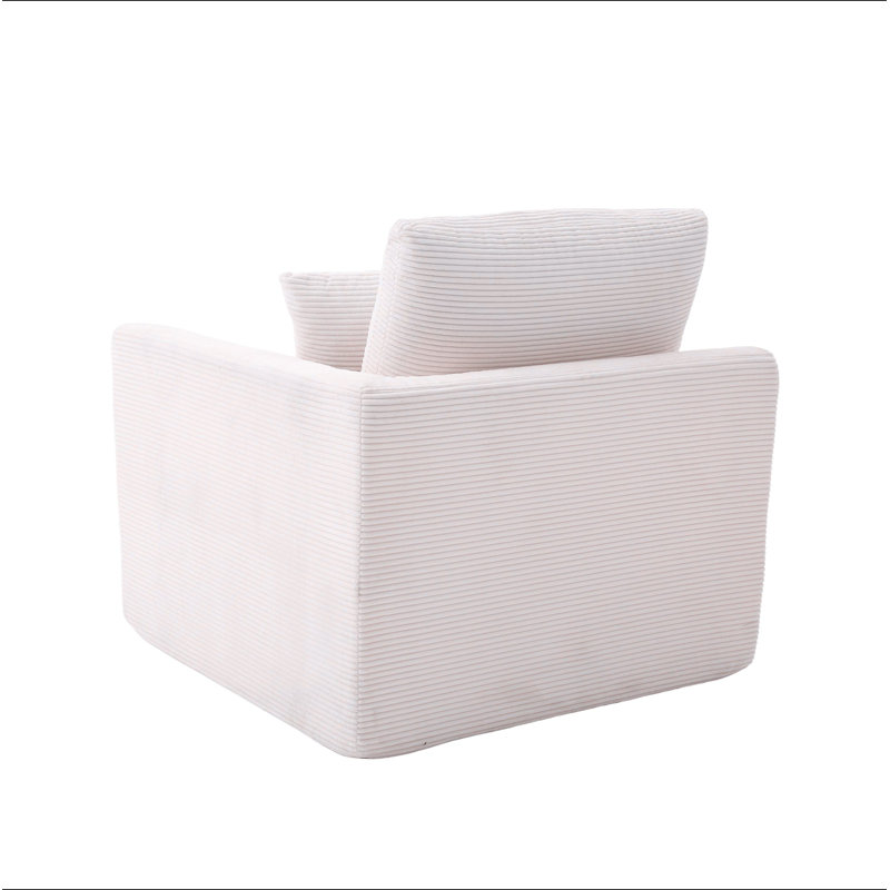 Canapé modulaire modulaire Cloud, canapé Comfy Cloud Modern, 2 places avec housses de coussin, meubles amovibles pour salon, chambre à coucher, appartements, dortoirs, sans assemblage requis