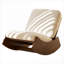 Décoration de chambre de bébé et de salon | Chaise berçante coulissante en velours côtelé FlowLuxe, structure en bois massif, finition blanche