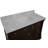 Fossen 48" Single Bathroom Vanity with Chocolate Cabinet and Carrara Marble Countertop-102713726-26410446