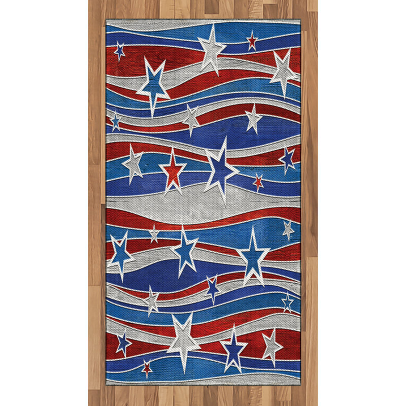 United States High Density Long Fiber Poly Threads Decorative Area Rug Carpet, Rectangle 2'7" x 5'