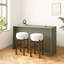 Tabouret de bar en bois massif Rumih-1738747274