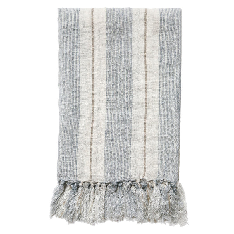 Laguna Throw Blanket, Ocean/Natural