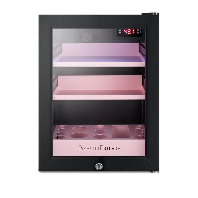 Summit Appliance 0.85 Cubic Feet Countertop Mini Fridge, Rose Pink