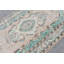 Tapis turc rétro tissé à la main à motif oriental traditionnel traditionnel brun / vert