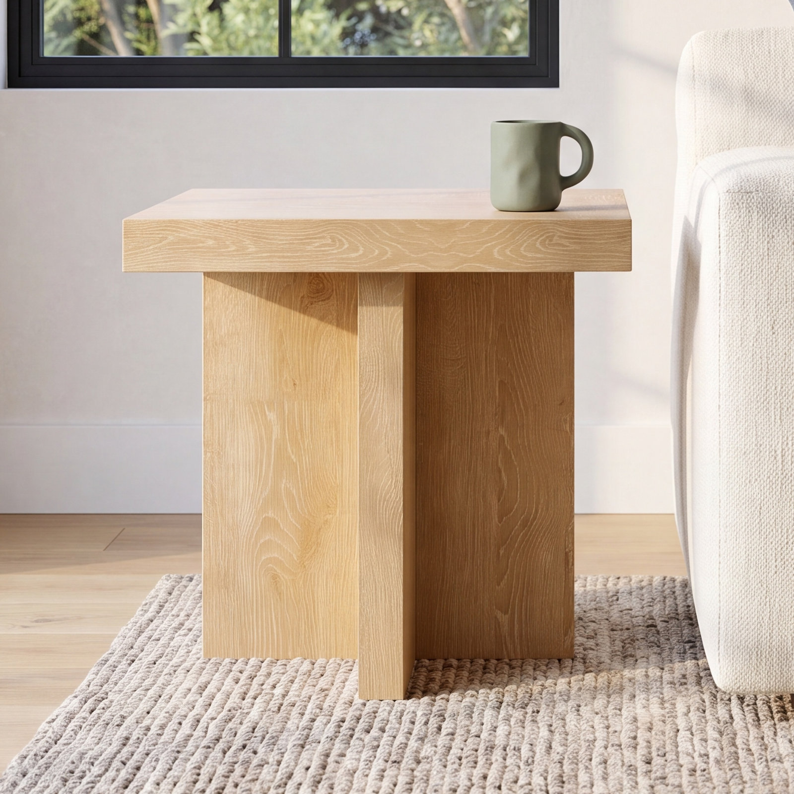 Crosby 22" End Table, Natural