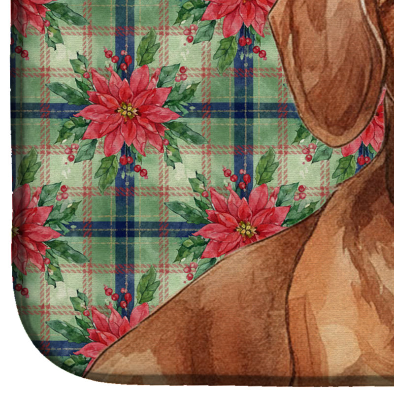 Tapis de séchage en fil de fer, Rouge