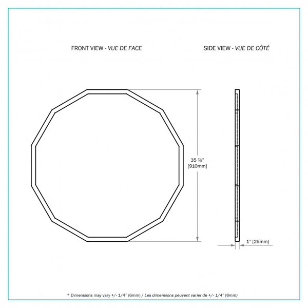 Dimensions du produit