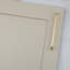 Satin Brass Slim Pipe Handles-122026845