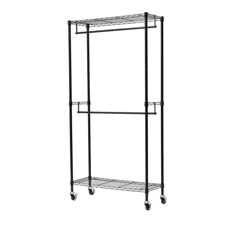 91cm Rolling Clothing Rack