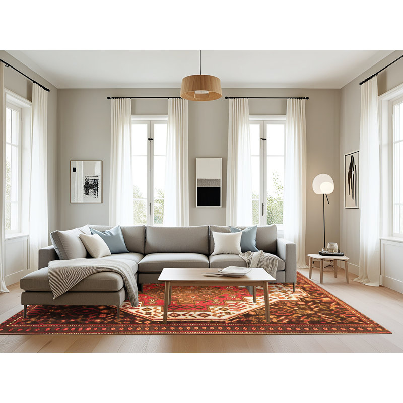 Ferda Wool Oriental Indoor Rug