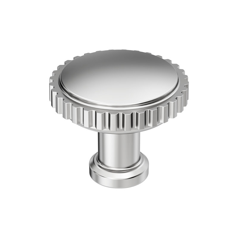 Poignée d'armoire Farewind de 1-1 / 4 po (32 mm) de diamètre, Chrome poli