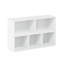 Kaidence 5-Cube Reversible Open Shelf Bookcase-25855166