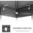 Gazebo Replacement Canopy 10X10 Ft - Double Tiered Protected, Fade Resistance Create Outdoor Happiness Gray Patio Roof Water-Repellent Add Relaxation To Life