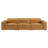 Canapé en cuir 3 pièces Modway Restore