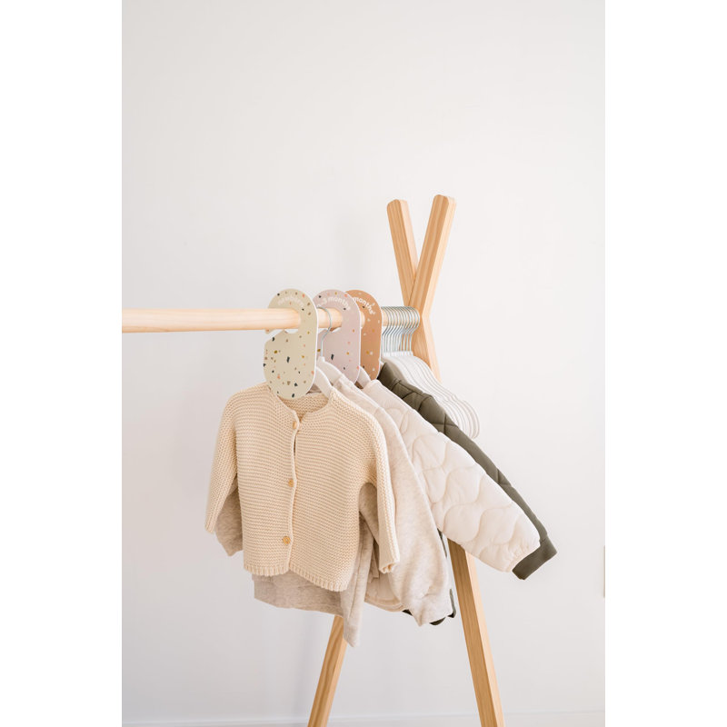 Ensemble de 15 cintres pour bébé - 3 cintres crème - Terrazzo