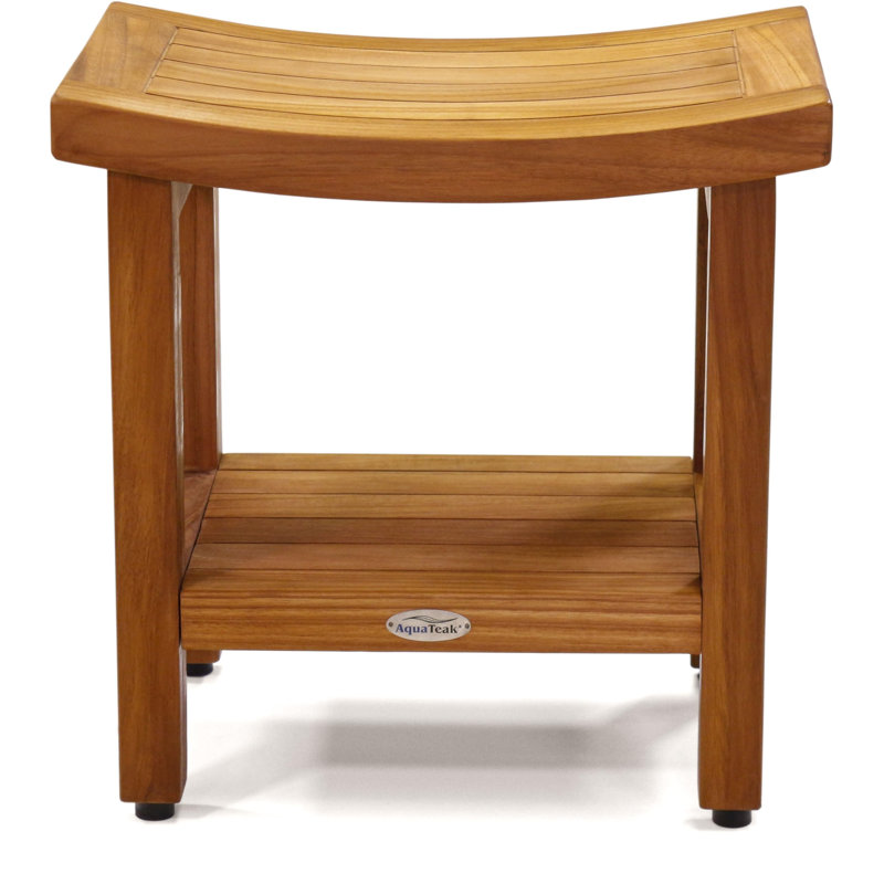 Sumba Shower Seat, 18" H x 18" W x 12" D
