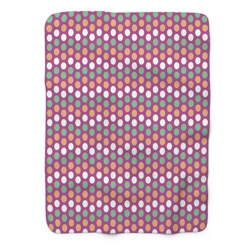 Surf Tones - Couverture sherpa de qualité supérieure 1 pièce, Lit simple