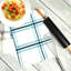 Cotton Stripe Waffle Tea Towel Kitchen Towel-1536527780