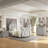 Sauval Full Bed with 4-Poster in Gray