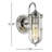 Anning Steel Armed Sconce-322260032