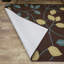 Tapis floral brun / bleu Arroya-22249187