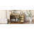 Sideboard With 3 Drawers, Storage Buffet Cabinet With Hooks For Living Room, Entryway, Hallway.-859031812