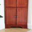 4 unités de rangement avec 8 portes pour l'armoire de coin et la salle de bain