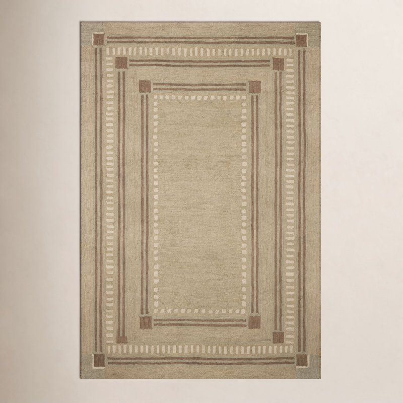 Chris Loves Julia x Loloi Alfie Green / Natural Area Rug, Rectangle 8'6" x 11'6"
