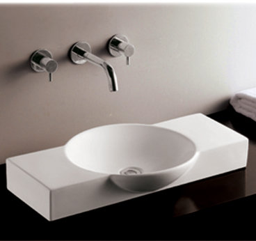Whitehaus 15.5'' Ceramic Specialty Bathroom Sink