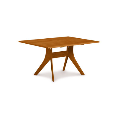Audrey Extendable Solid Wood Trestle Dining Table