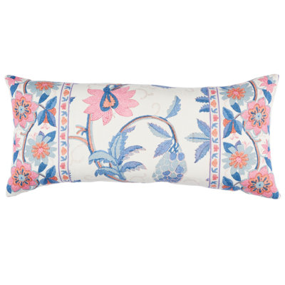Indali Bordered Linen Pillow