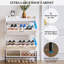 16 Pair Flip Down Shoe Storage