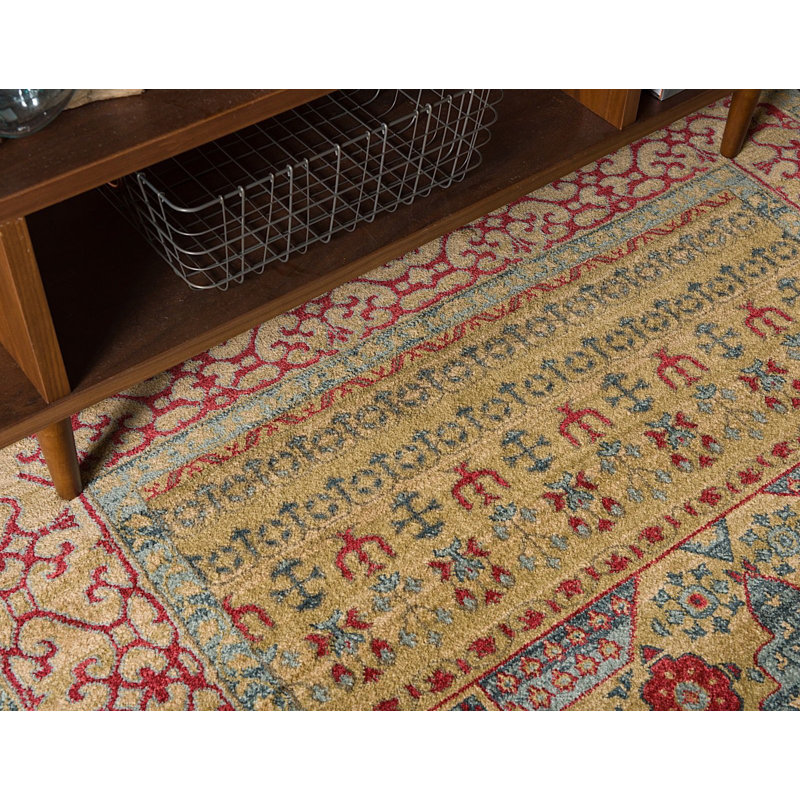 Ophelia Oriental Indoor Rug, Rectangle 4'1" x 6'1"